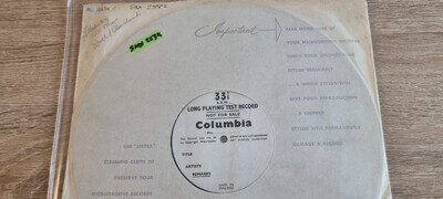 SAX 2532 1x s/s Test pressing Stereo Debussy La Mer Szell Cleveland NM