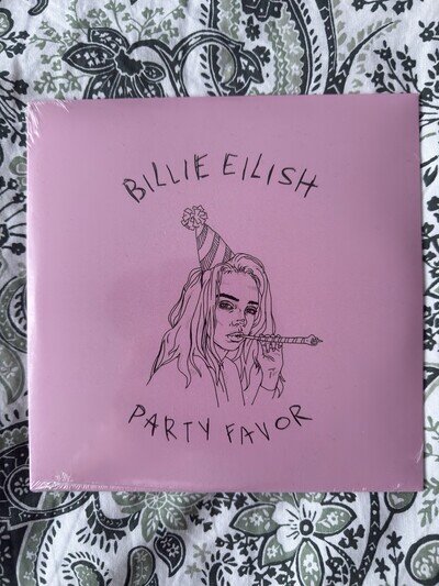 Billie Eilish 7" Pink Vinyl Party Favor Hotline Bling BRAND NEW SEALED
