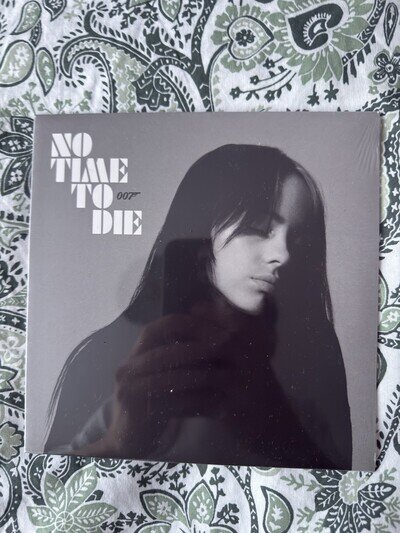 Billie Eilish No Time to Die Smoke Grey 7" Vinyl BRAND NEW SEALED
