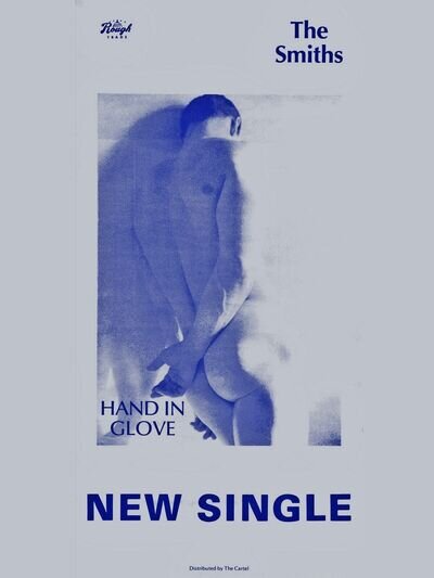 The Smiths HAND IN GLOVE 16" x 12" Photo Repro Promo Poster