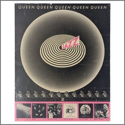 Queen Jazz 1978 Promotional Poster (UK)