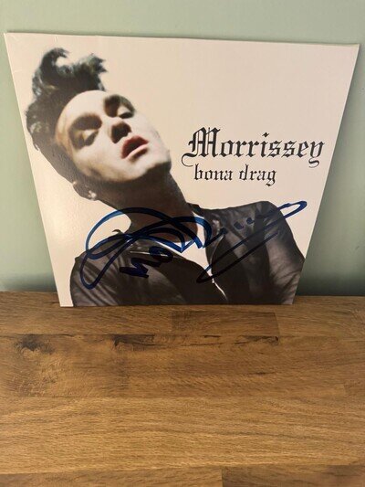 Morrissey Bona Drag LP (Signed)