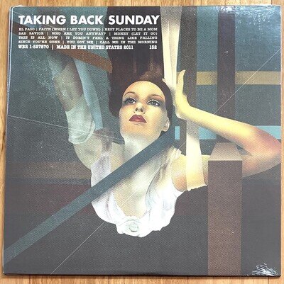 TAKING BACK SUNDAY Self Titled SEALED Vinyl LP (2019) my chemical romance saosin