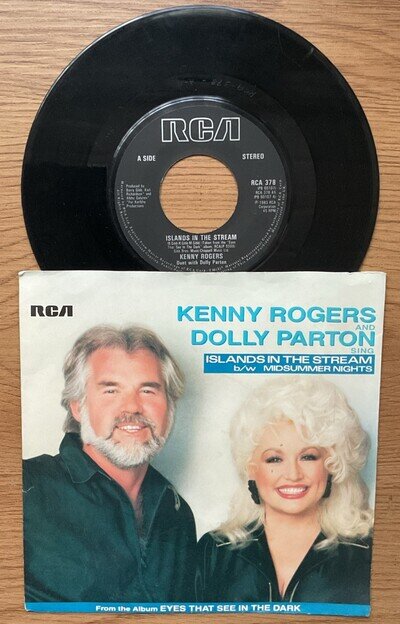 KENNY ROGERS & DOLLY PARTON - ISLANDS IN THE STREAM - 1983 RCA