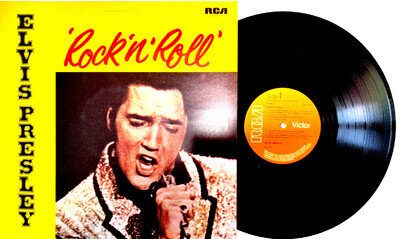 NM/EX ELVIS PRESLEY Rock n Roll no. 1 UK VINYL LP SF8233 Orange Label 1972
