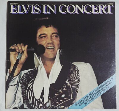 Elvis Presley Live In Concert 1977 PL 02587(2) UK