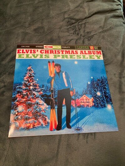 Elvis' Christmas Album - Presley ALBUM COVER ONLY (no vinyl) NEW unique cover