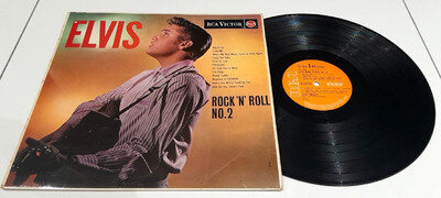 Elvis Presley Rock 'N' Roll No 2 album MONO SMALL ORANGE LABEL RD 7528 NO2