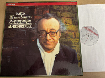 416 643-1 Haydn 11 Piano Sonatas etc. Alfred Brendel 4 LP box set