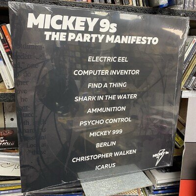 MICKEY 9s - The Party Manifesto - NEW VINYL LP - DEBUT ALBUM ON WAX AT LAST