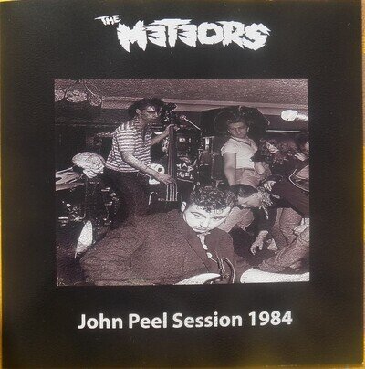 The Meteors - Peel Session 1984 Rose Mauve Vinyl, Wrap Around Sleeve.