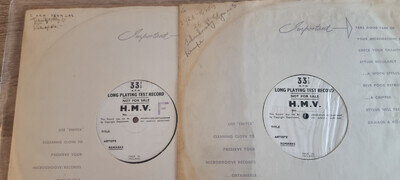 ASD 379 2x s/s Test pressings Rudolf Kempe / Tchaikovsky : Symphony No. 5 NM