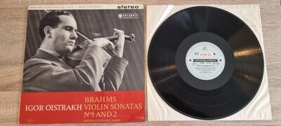 SAX 2388 Sample BRAHMS VIOLIN SONATAS NO 1 & 2 / IGOR OISTRAKH & GINZBURG / B/S