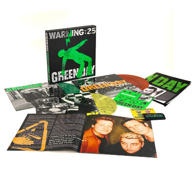 Green Day Warning 25th Anniversary 5 x Vinyl LP Box Vinyl LP Pre-Sale 14/11/2025