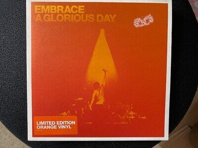EMBRACE - A Glorious Day vinyl 7" Ltd. orange.