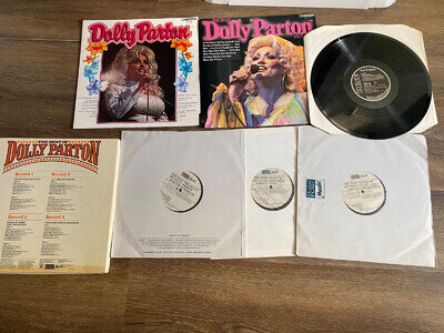 Job Lot Dolly Parton Vinyl Records. 6 LPs