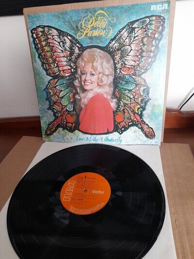 Dolly Parton, love is like a butterfly LP 1974 U.K RCA VINYL