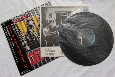 THE CLASH - CUT THE CRAP - JAPAN JAPANESE LP VINYL + OBI + INSERT - PROMO COPY