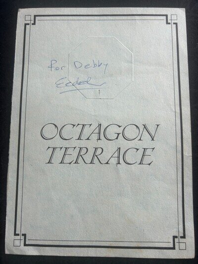 David Bowie - Signed Erdal Kizilcay Autograph 1987 Menu Midland Hotel L@@K