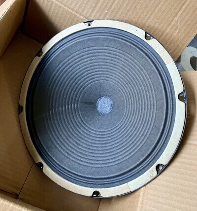 VINTAGE 1965 JENSEN C12SL 12" Speaker 8 ohms original Cone C-12SL