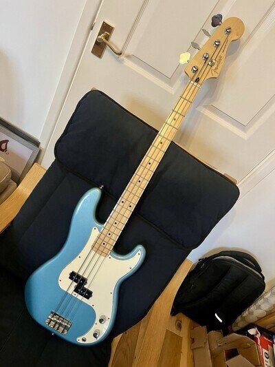 Fender Player Precision Bass Made In Mexico Dec 2022 Tidepool P-Bass MIM