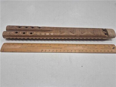 Vintage handcarved balkan dvojnice