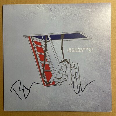 Ben Gibbard & McGerr Signed Death Cab For Cutie The Open Door Vinyl Autographed