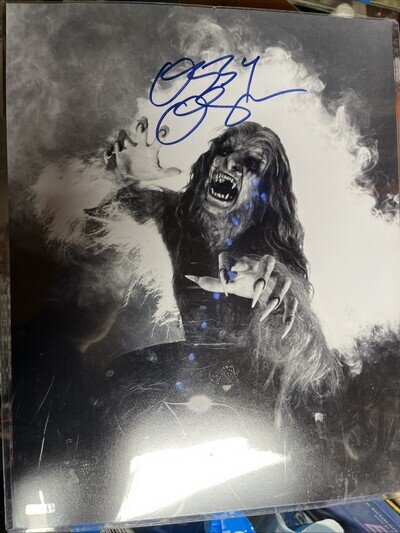Ozzy Osbourne Autograph Bark At The Moon COA