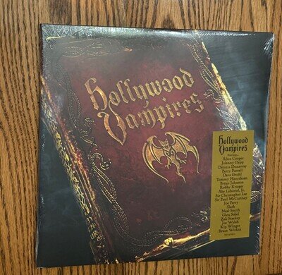 NEW Hollywood Vampires Vinyl Record Album - Alice Cooper Johnny Depp Joe Perry