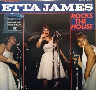 Etta James - Etta James Rocks The House (LP, Album, RM, Blu) (Mint (M)) - 372964