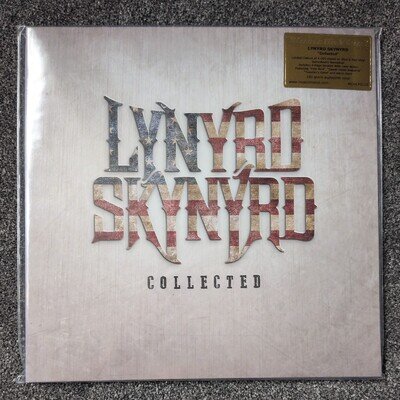 Collected by Lynyrd Skynyrd 2LP Double Vinyl 4000 Limited edition+ book