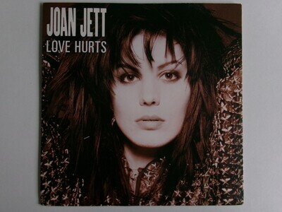 JOAN JETT LOVE HURTS UP FROM THE SKIES CHRYSALIS CHS 3546 RUNAWAYS HARD ROCK