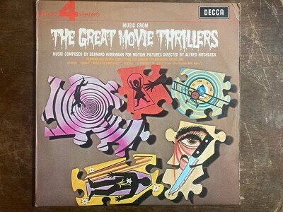 Bernard Herman The Great Movie Themes Vinyl LP Hitchcock