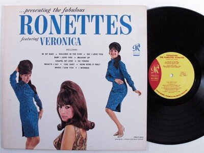 RONETTES Presenting The Fabulous... PHILLES LP VG++ mono s