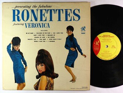 Ronettes ft. Veronica - Presenting The Fabulous LP - Philles Mono DG