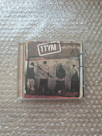 Yg 1tym 2nd Round Album Autographed Hand Signed TEDDY