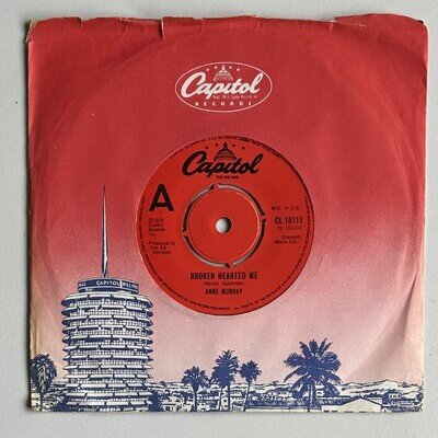 Anne Murray - Broken Hearted Me - 7" Vinyl Single - Capitol Records CL 16111