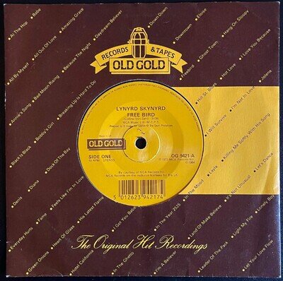 Lynyrd Skynyrd – Free Bird / Sweet Home Alabama - USED Vinyl 7" Single