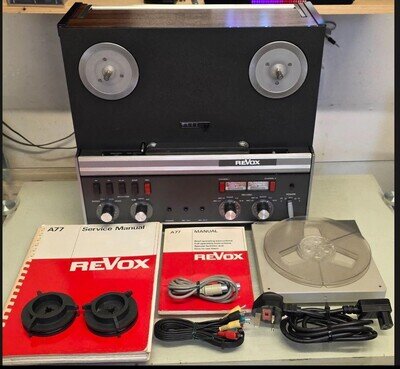 REVOX A77 2 TRACK REEL 2 REEL TAPE RECORDER