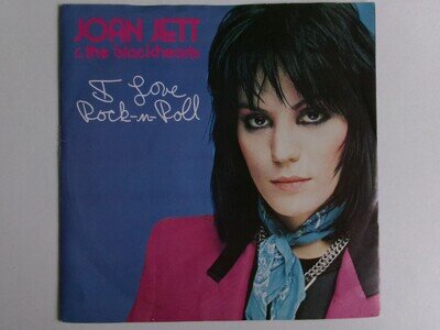 JOAN JETT & THE BLACKHEARTS I LOVE ROCK N ROLL EPIC EPC A2152 HARD ROCK