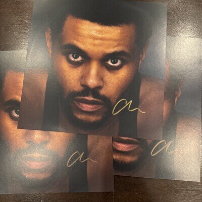 The Weeknd - Hurry Up Tomorrow Collector’s Pressing Vinyl Cd SIGNED Autograph
