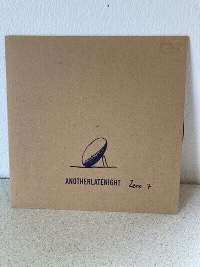 Zero 7 Another Late Night Vinyl Record 7inch Single Very Limited Chill Out Rare
