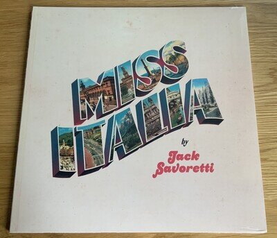 Jack Savoretti Miss Italia Ltd Ed. Red Vinyl LP, Mint Sealed.