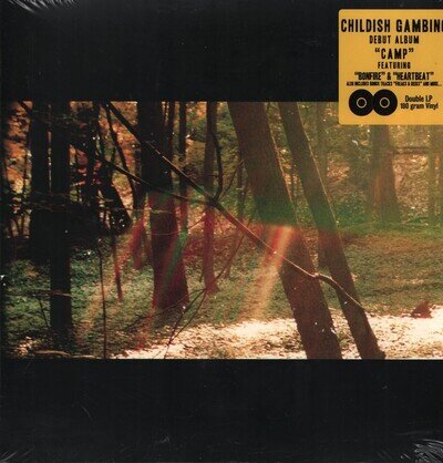 Childish Gambino Camp double LP vinyl Europe Glassnote 2011 180g double LP in