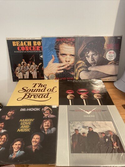 Job Lot of Vinyl 12" Records Various Genres X15 In Very Good Condition