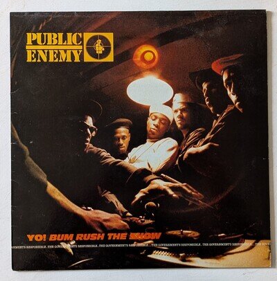 Public Enemy "Yo! Bum Rush The Show" Original/ Reissue Vinyl LP Classic Hip Hop