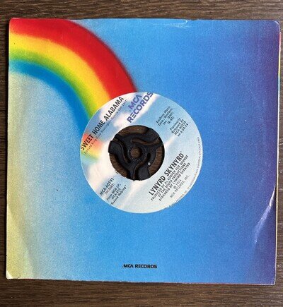 Lynyrd Skynyrd Sweet Home Alabama 7 inch 45 US issue
