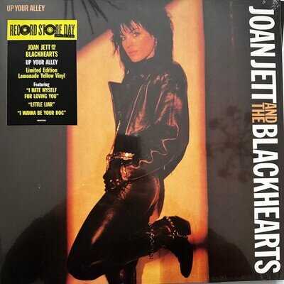 Joan Jett & The Blackhearts - Up Your Alley (Lemonade Vinyl LP 2023, Rsd '23)