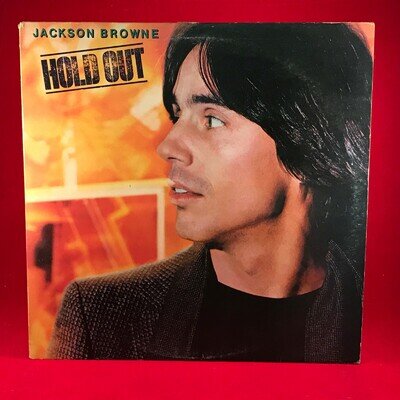 JACKSON BROWNE Hold Out 1980 UK vinyl LP + INNER Elektra record