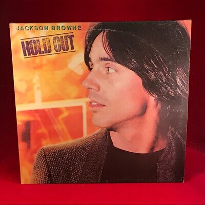 JACKSON BROWNE Hold Out 1980 UK vinyl LP + INNER Elektra record original